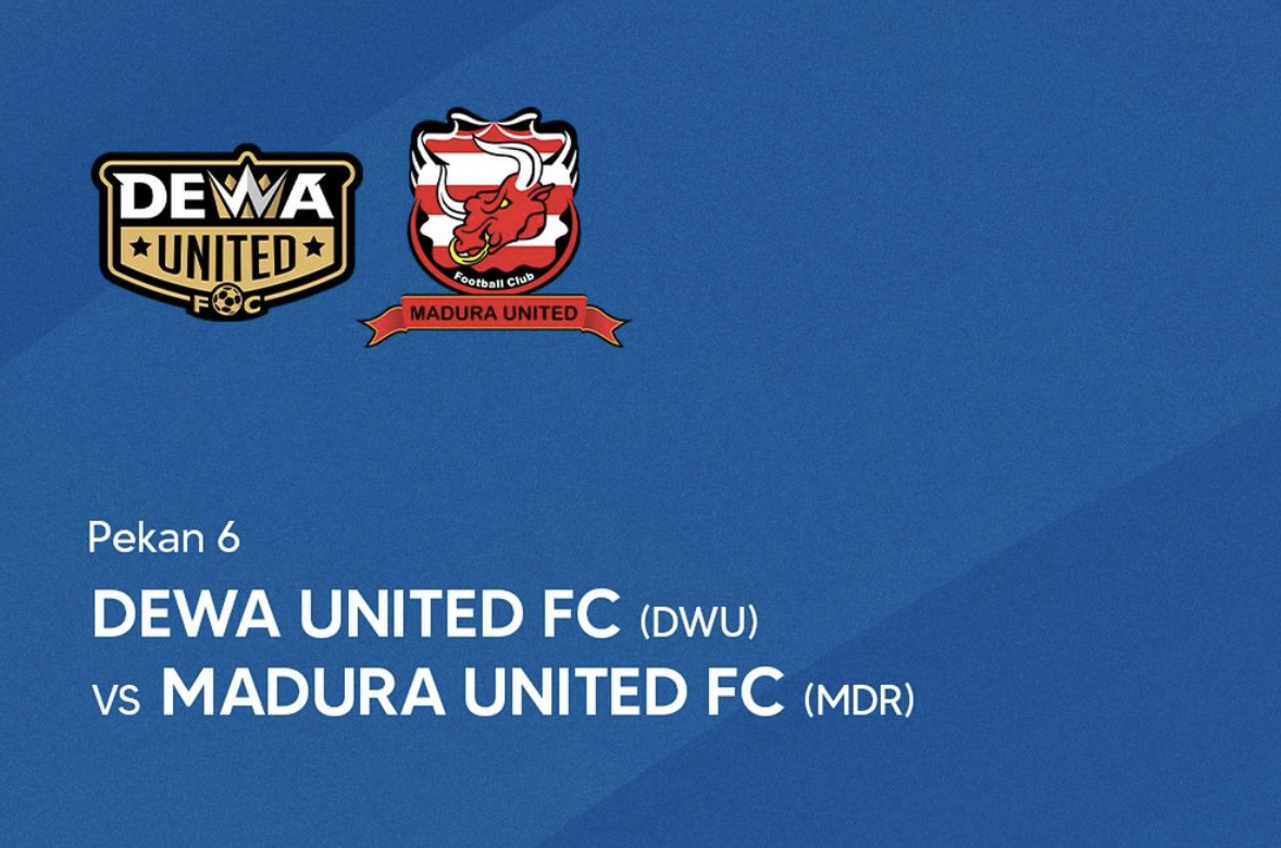 Dewa United vs Madura United. (Dok. LIB)