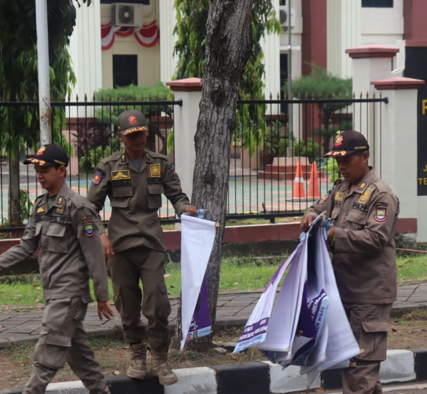 Penertiban APS. (Dok. Satpol PP Banten)