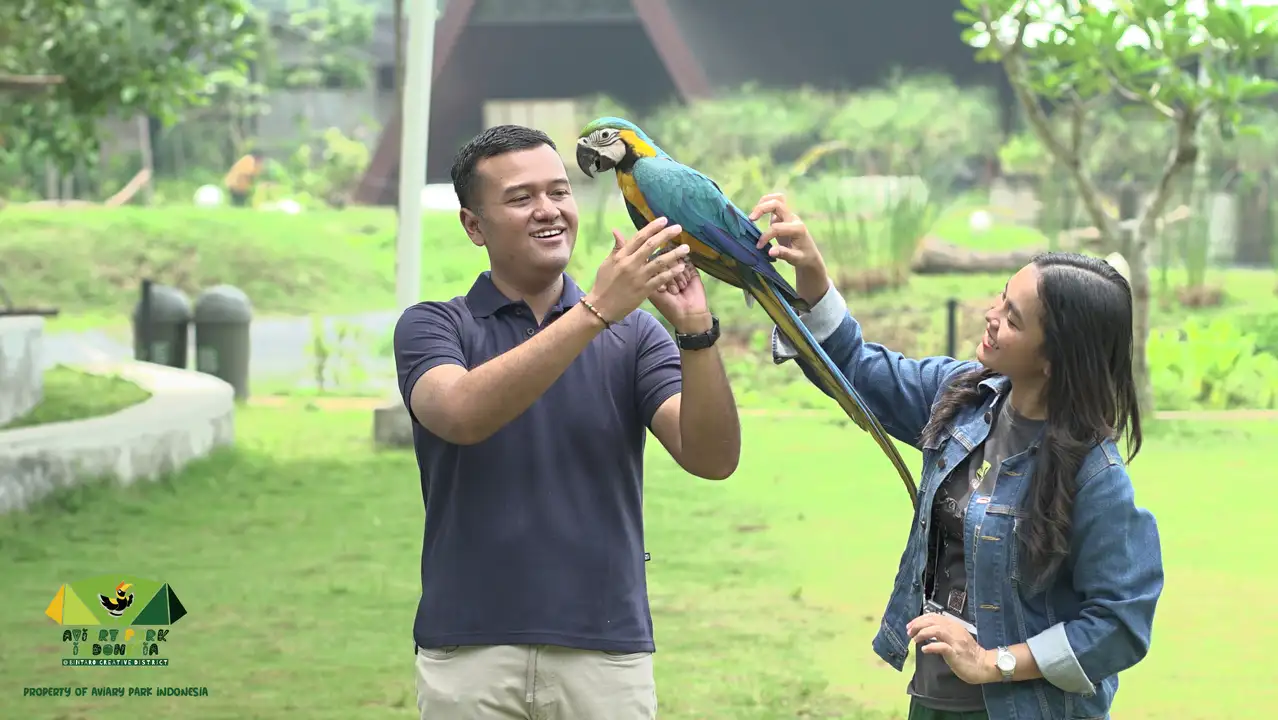 Aviary Park Indonesia menjadi destinasi baru bagi liburan keluarga di kawasan Bintaro, Tangserang Selatan. (Dok: Traveloka)