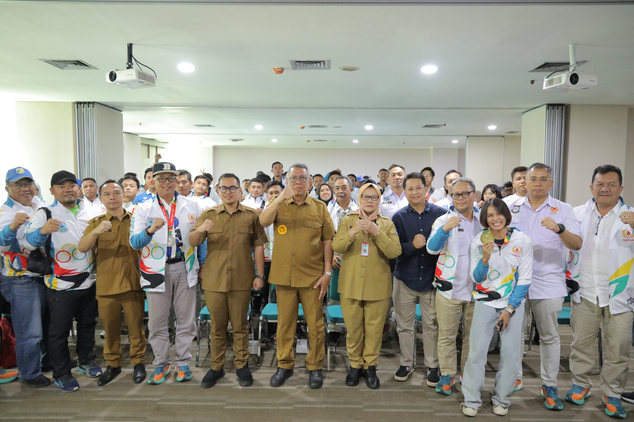 Prestasi membanggakan dicetak atlet-atlet dari Kota Tangerang Selatan (Tangsel) yang mewakili Provinsi Banten di ajang Pekan Olahraga Nasional (PON) ke-XXI di Aceh-Sumatera Utara 2024. (Dok: Humas)