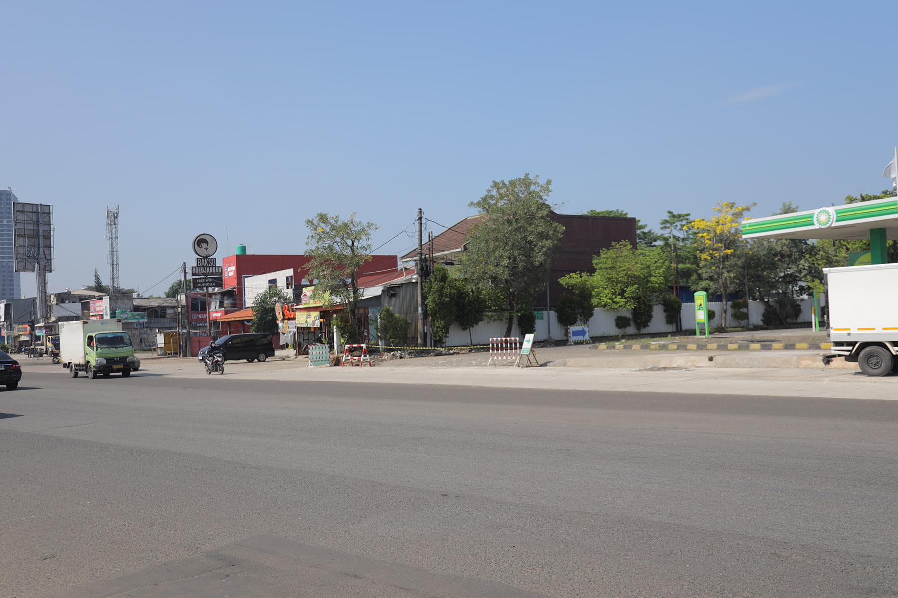 Pelebaran Jalan Rawa Buntu, Serpong (Dok. Pemkot Tangsel)
