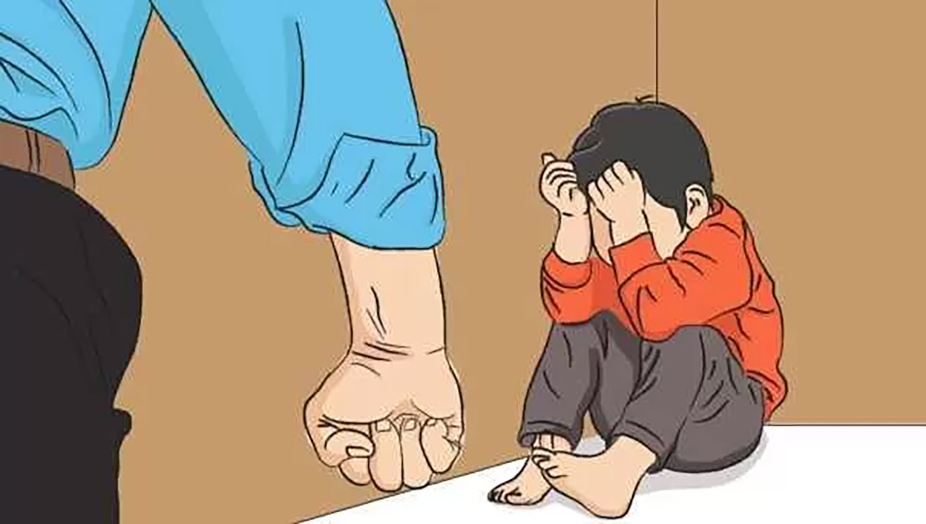 Ilustrasi kekerasan anak. (Dok. Radar Jember)