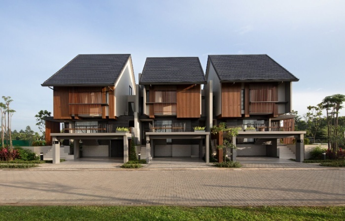 Salah satu unit perumahan yang ada di BSD City. (Dok. BSD Tangerang)