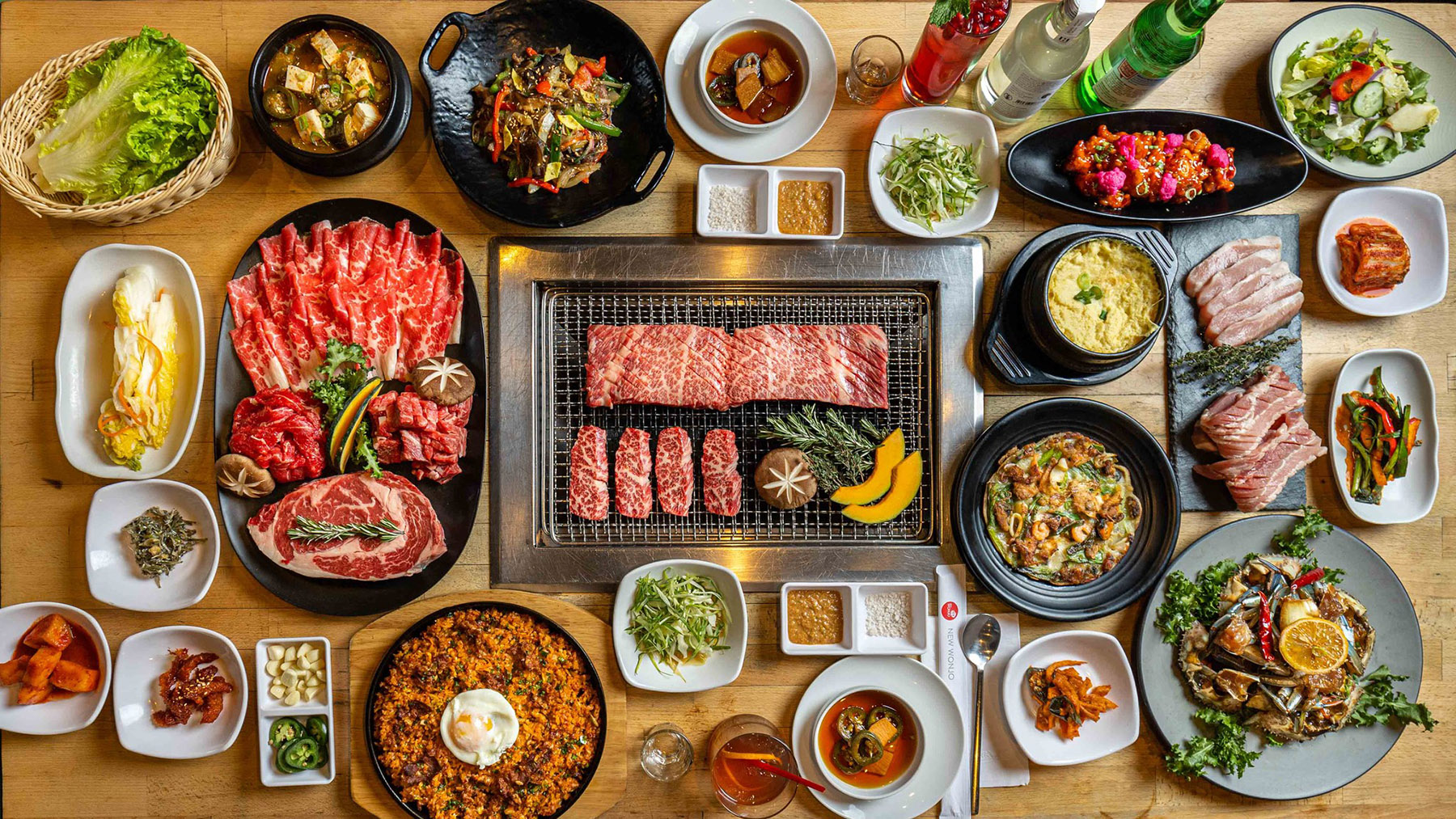 Ilustrasi makanan Korea. (Dok. Korean Food and Recipes)
