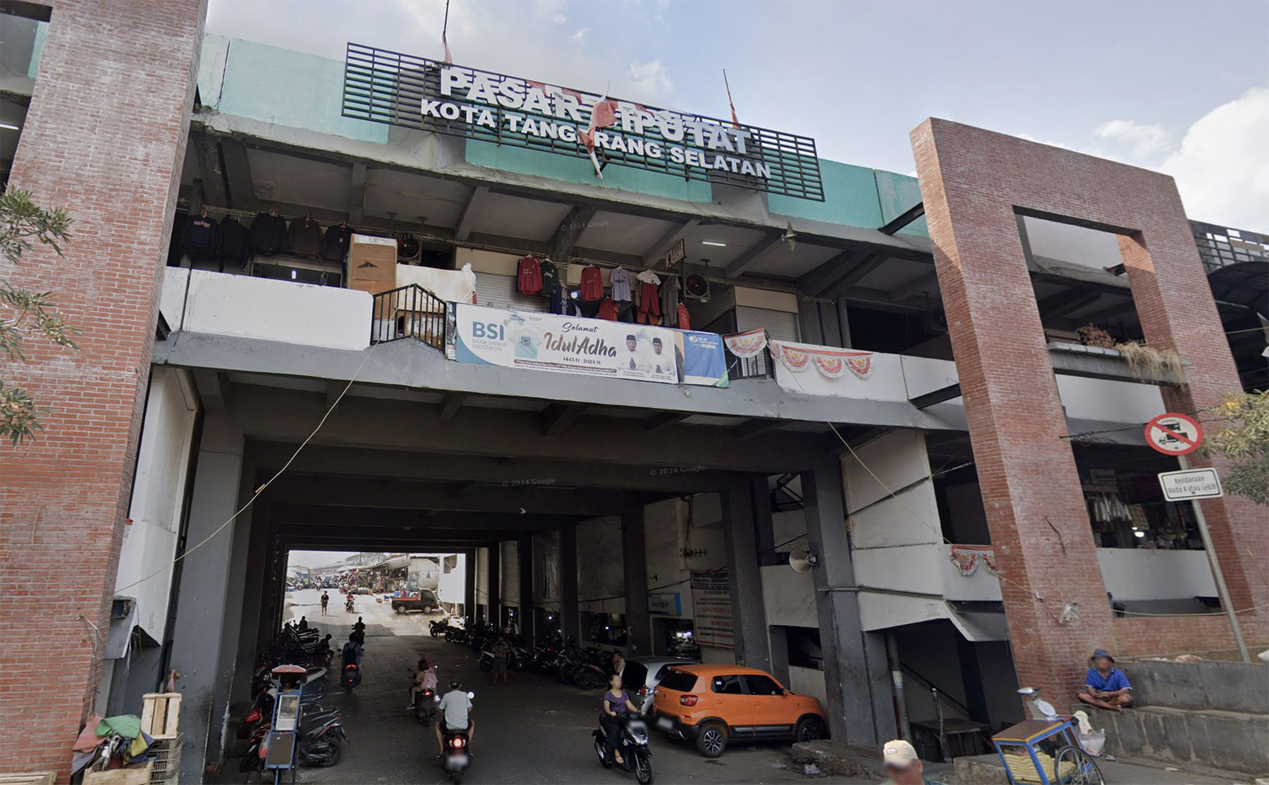 Pasar Ciputat, Tangsel. (Google Maps)