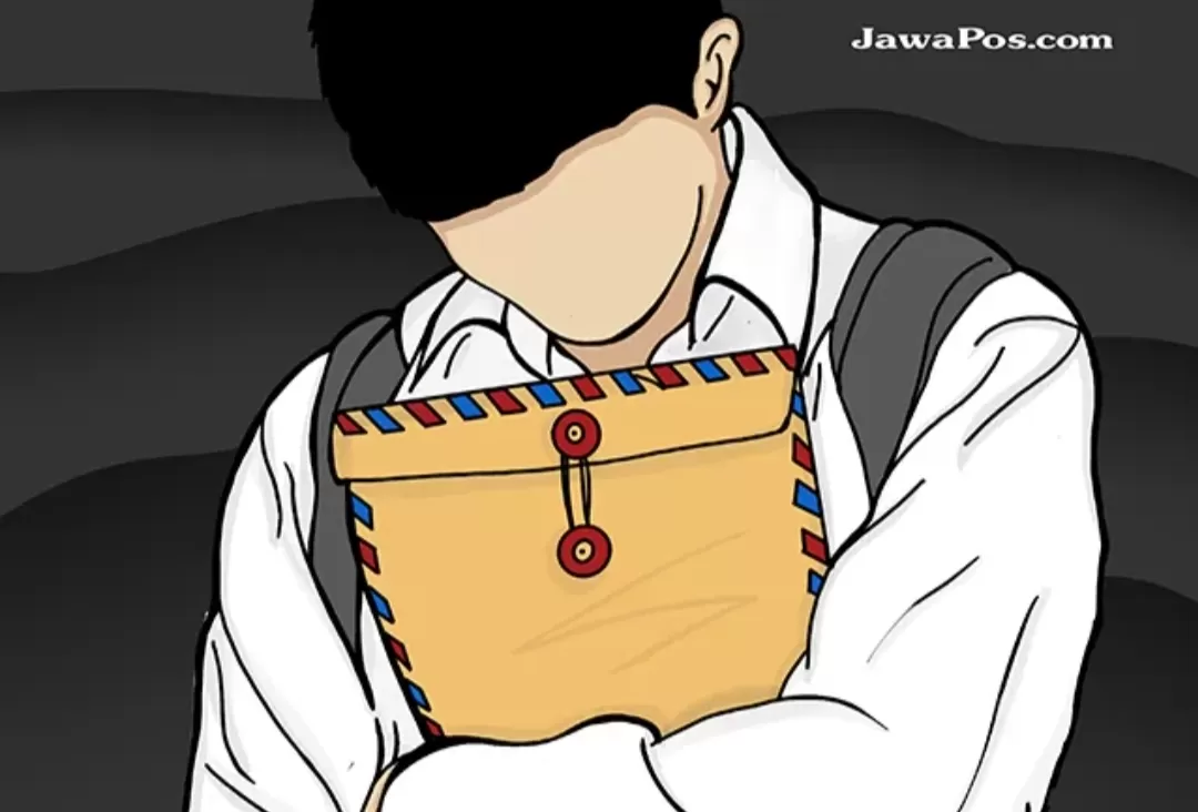 Ilustrasi Pengangguran yang Mencari Lowongan Pekerjaan (Dimas Pradipta/Jawa Pos)