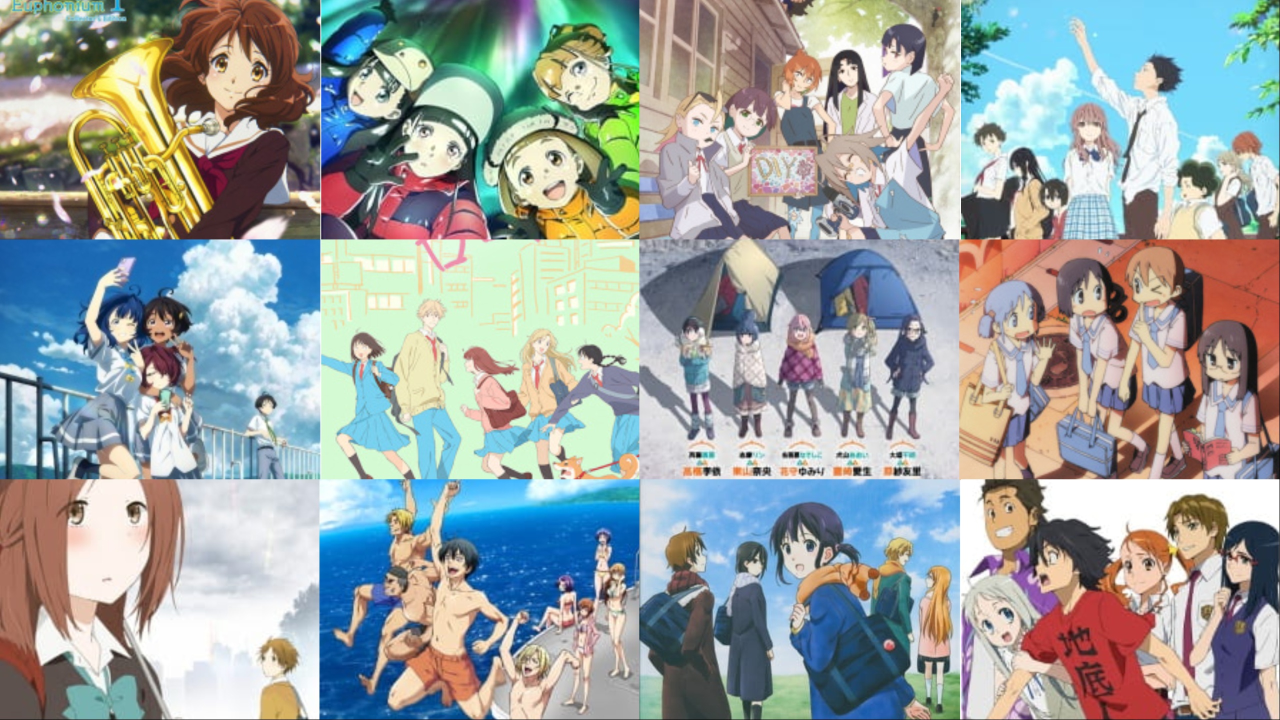 12 rekomendasi anime tema persahabatan. (Dok. MyAnimeList)
