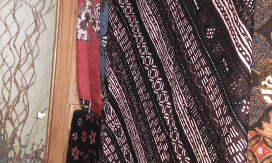 Batik motif Rujak Senthe.