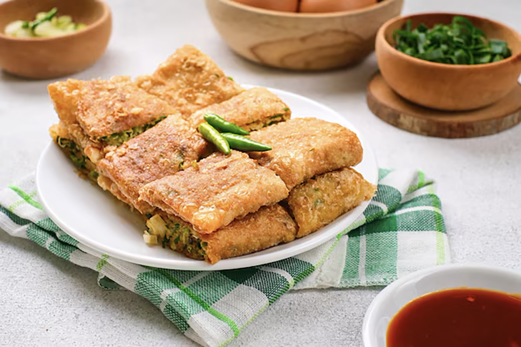 Martabak telor atau martabak asin. (Dok. Freepik)