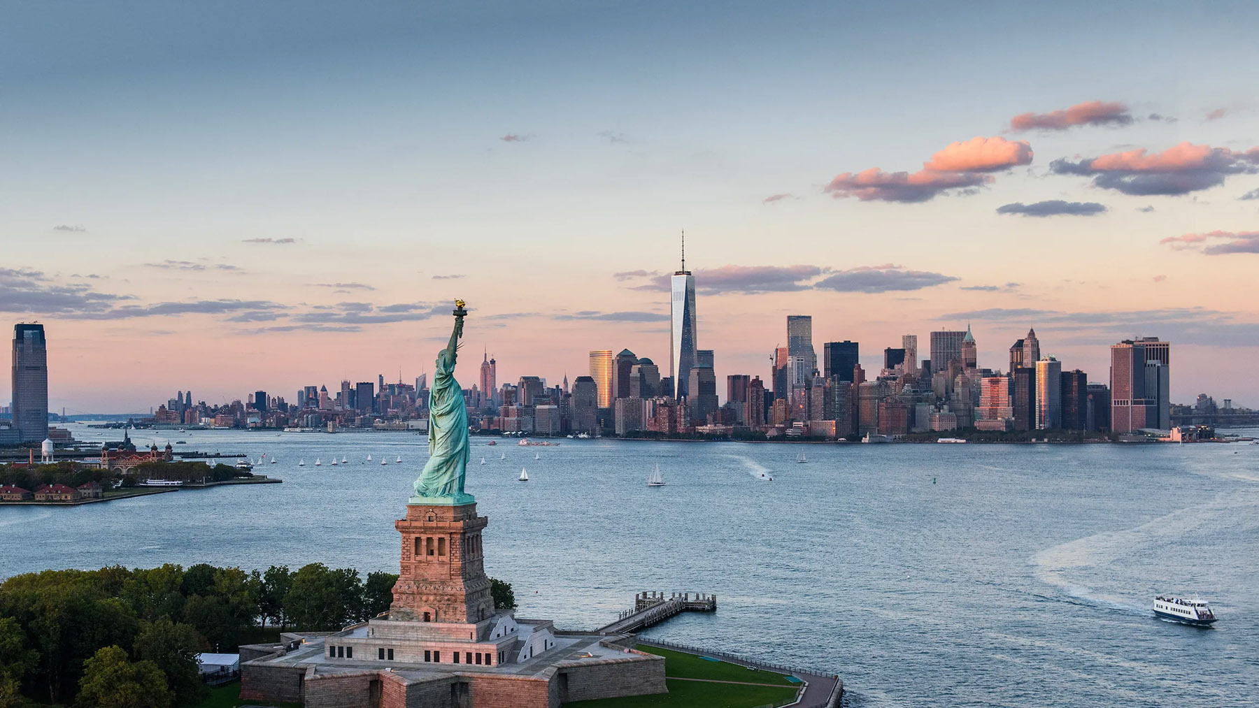 Patung liberty di Amerika Serikat. (Dok. CondeNast Travel)