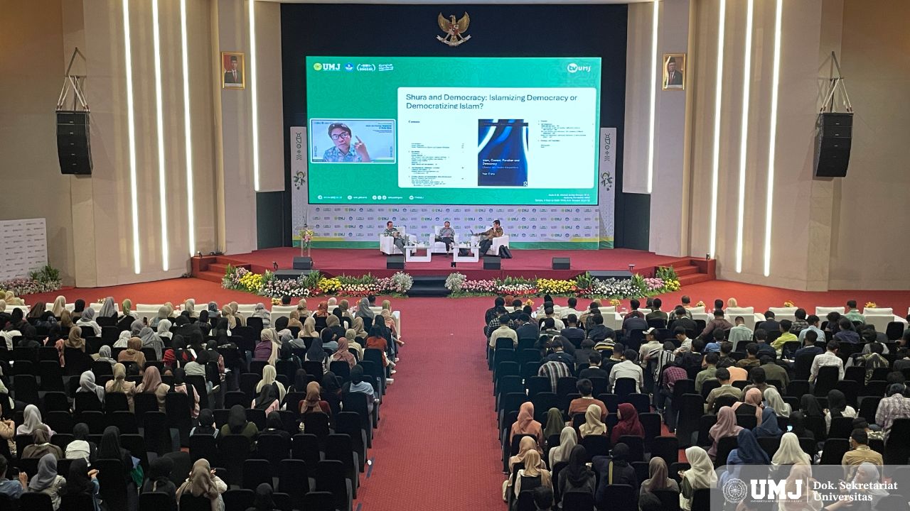 Situasi saat seminar internasional di UMJ,  Ciputat, Tangsel. (Dok. UMJ)
