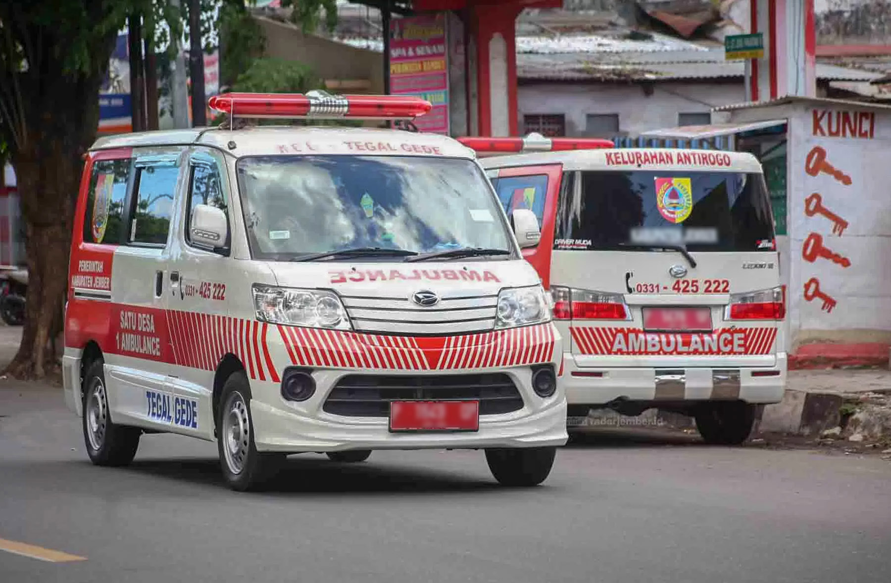 Ilustrasi mobil ambuland. (Dok. Radar Jember)