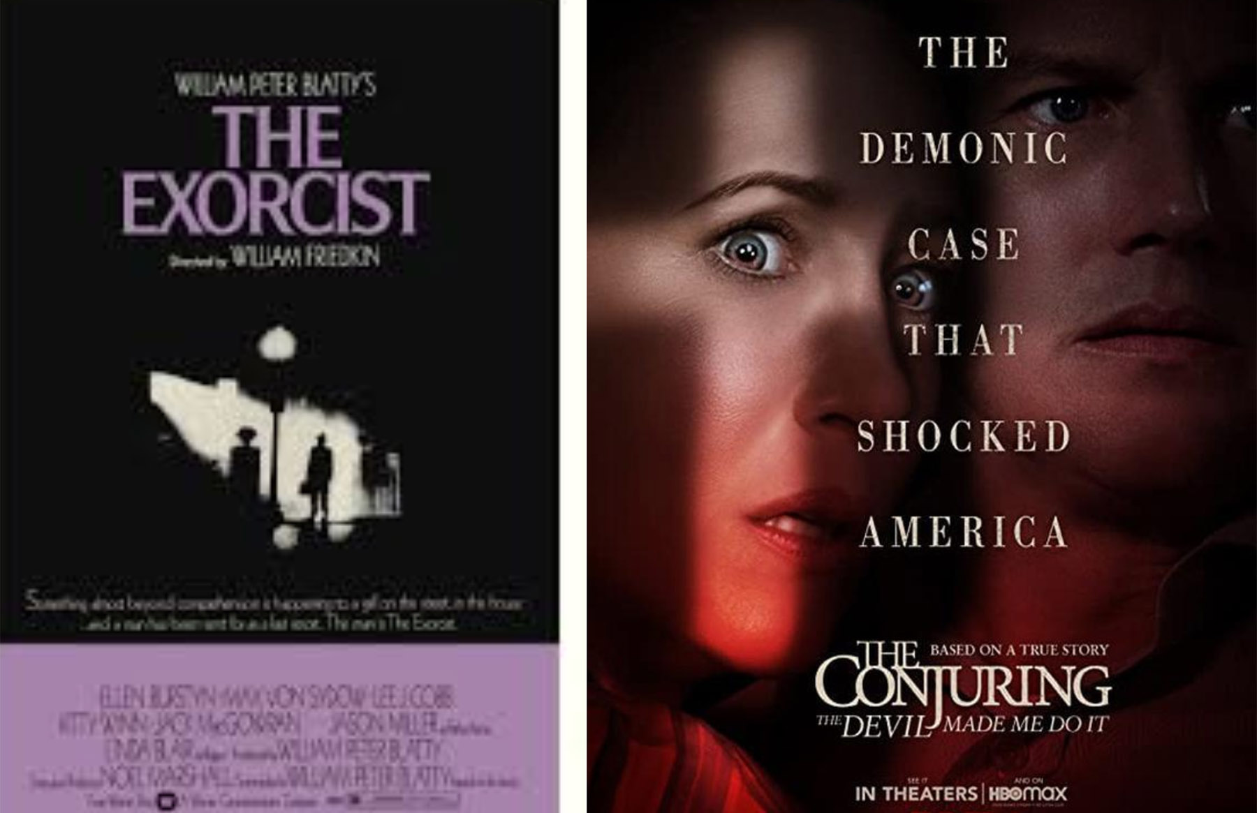 oster film The Exorcist dan The Conjuring the Devil Made Me Do It. (Dok. IMDb)