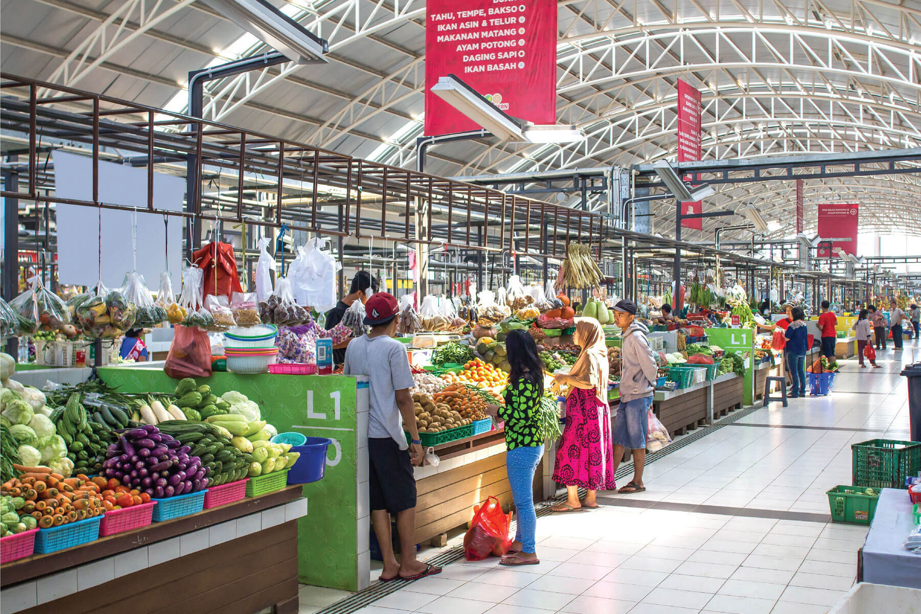 Pasar Bintaro. (Dok. Sinarmas)
