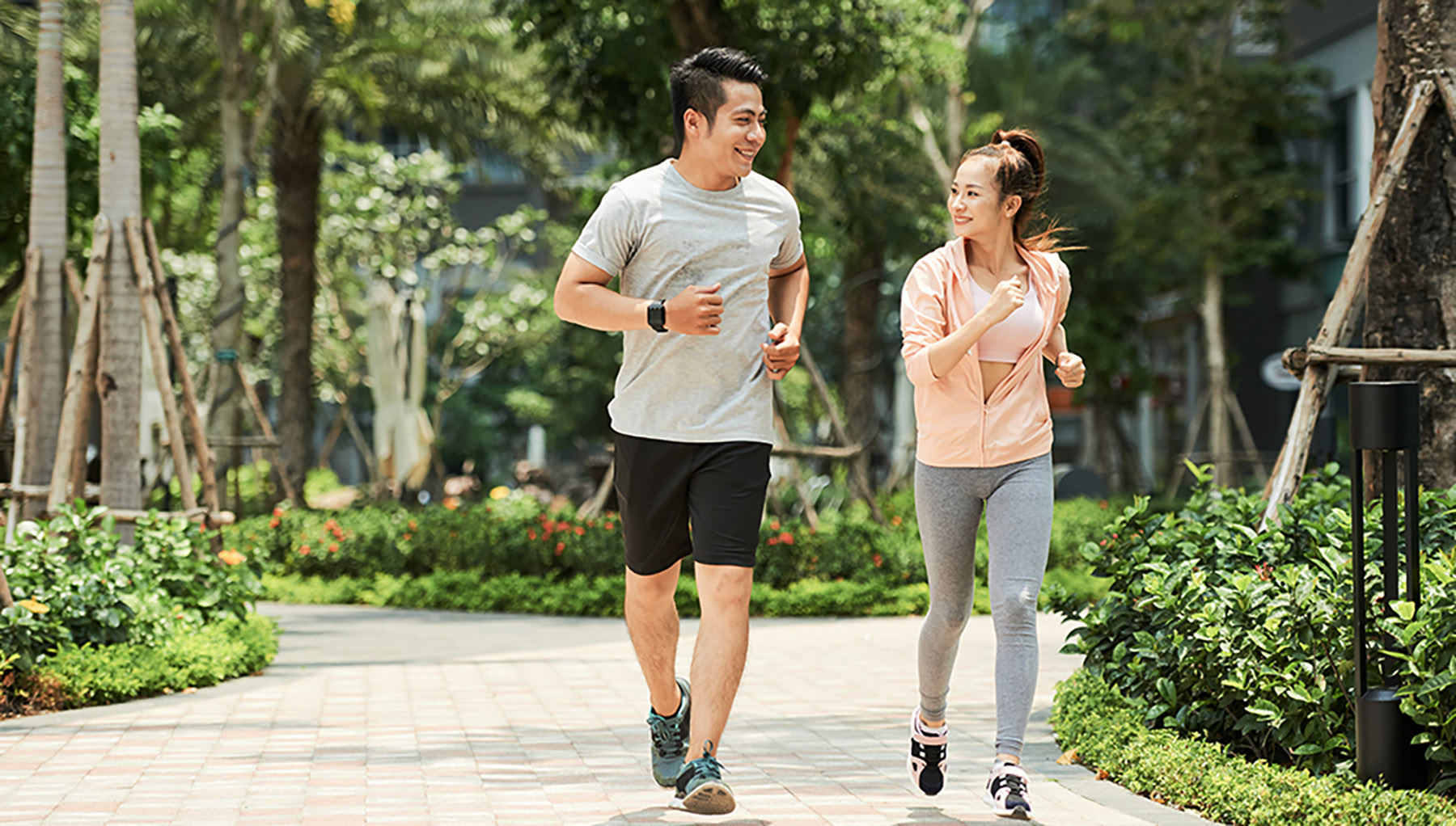 Ilustrasi joging di Bintaro Jaya XChange Park. (Dok. Bintaro Jaya)