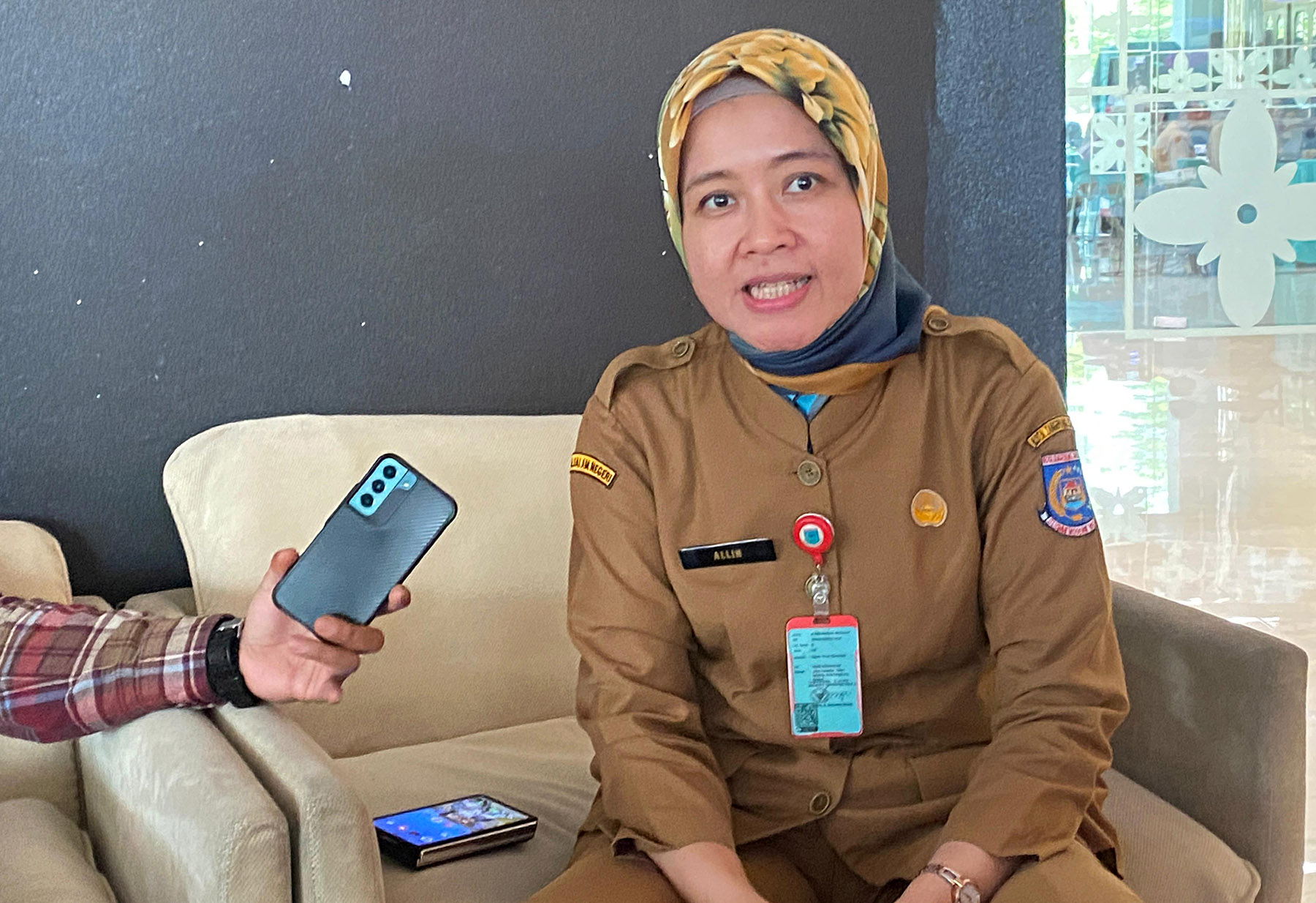 Kepala Dinkes Kota Tangsel Allin Hendalin Mahdaniar. Muhtamimah/Jawa Pos