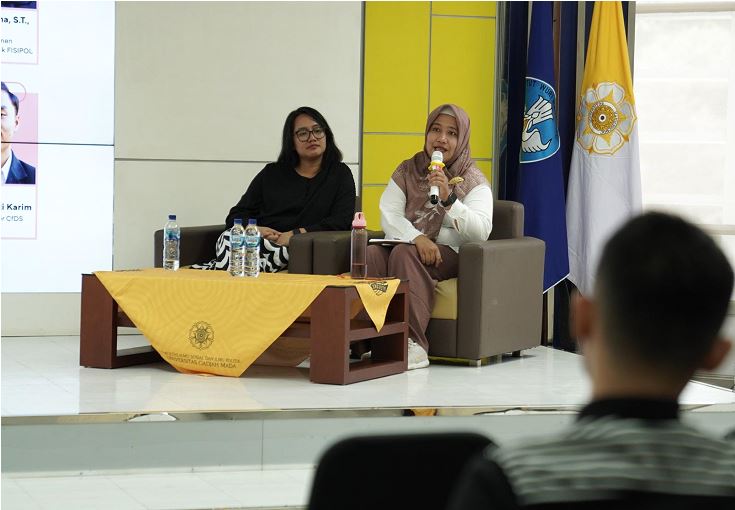 Nabiyla Risfa Izzati (kiri). (Dok. UGM)