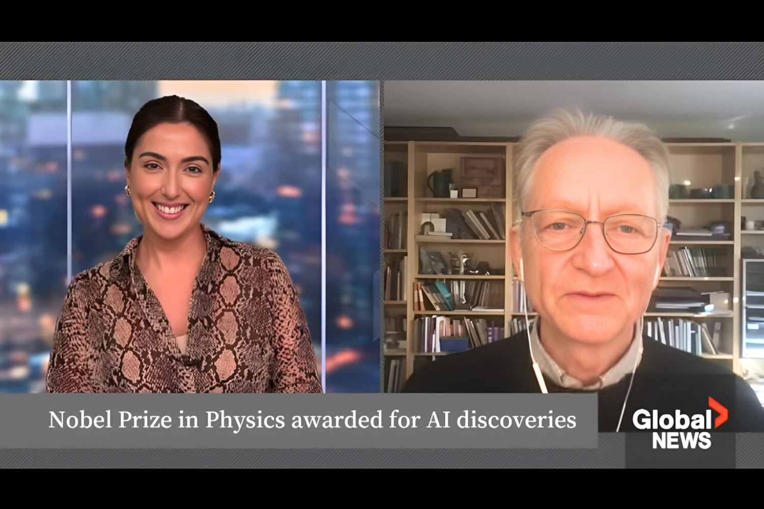Tangkapan layar wawancara Geoffrey Hinton dengan Global News Kanada. (Dok. Youtube @globalnews)