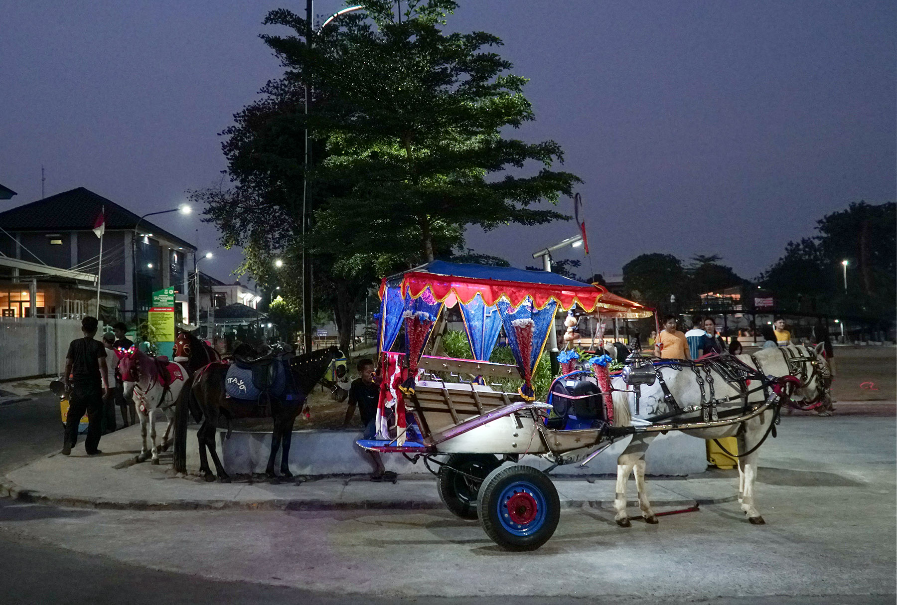 Alun-alun Pondok Aren. (Aulia Rachman/Jawa Pos)