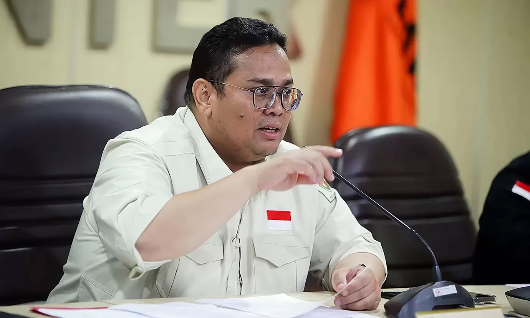 Ketua Badan Pengawas Pemilu (Bawaslu) Rahmat Bagja. (Dery Ridwansah/JawaPos.com)