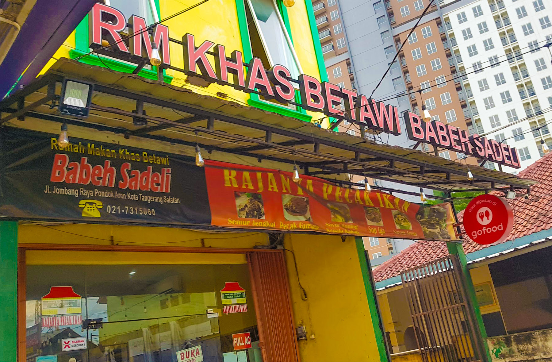 RM Betawi Babeh Sadeli. (Dok. Horego)