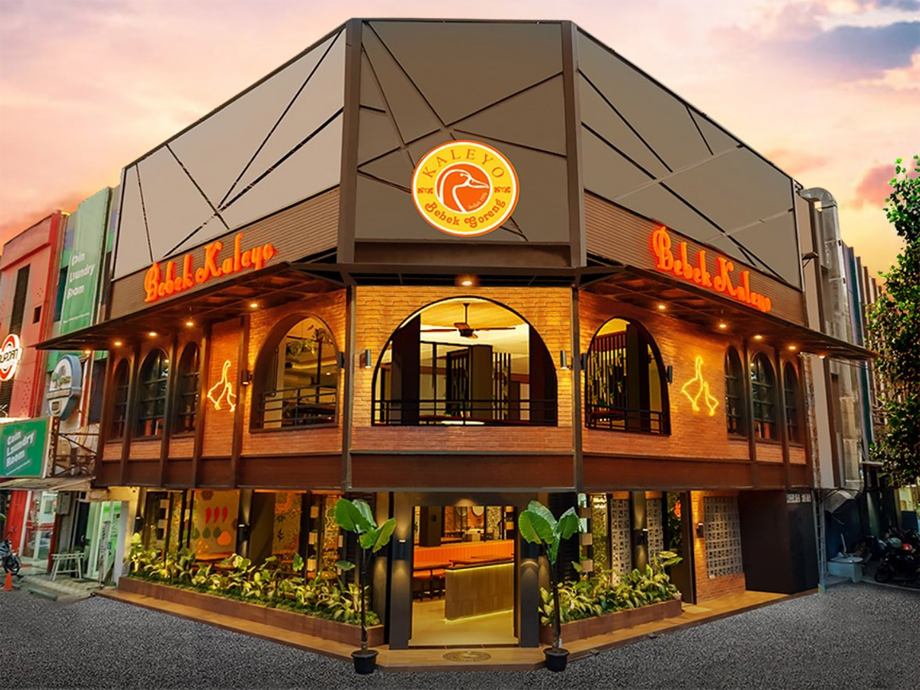 Ilustrasi restoran bebek Kaleyo. (Dok. Bebek Kaleyo)