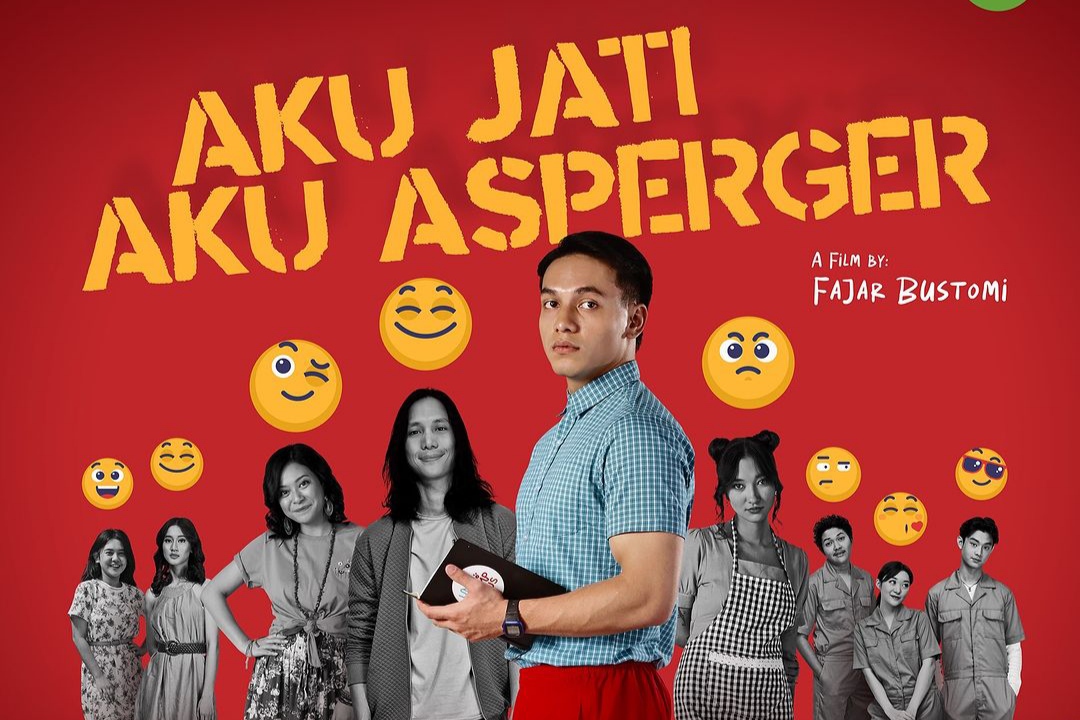 Jefri Nichol dalam Poster film Aku Jati, Aku Asperger. (Dok. Instagram/@falconpictures_)