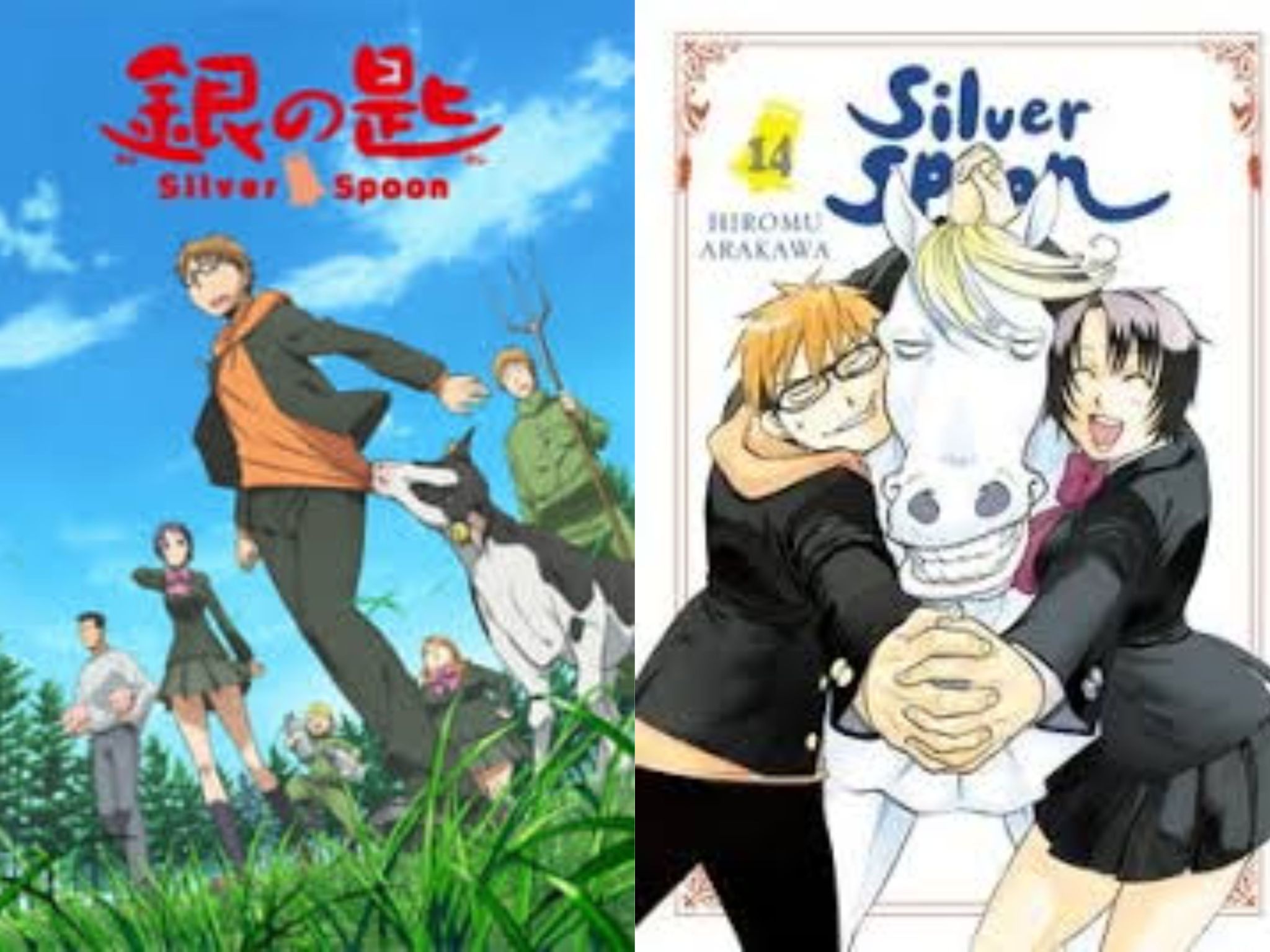 Sinopsis dan Review Manga Silver Spoon: Belajar Beternak dan Bertani Sejak Dini di SMA Agrikultur Ooezo. (Dok. MyAnimeList)