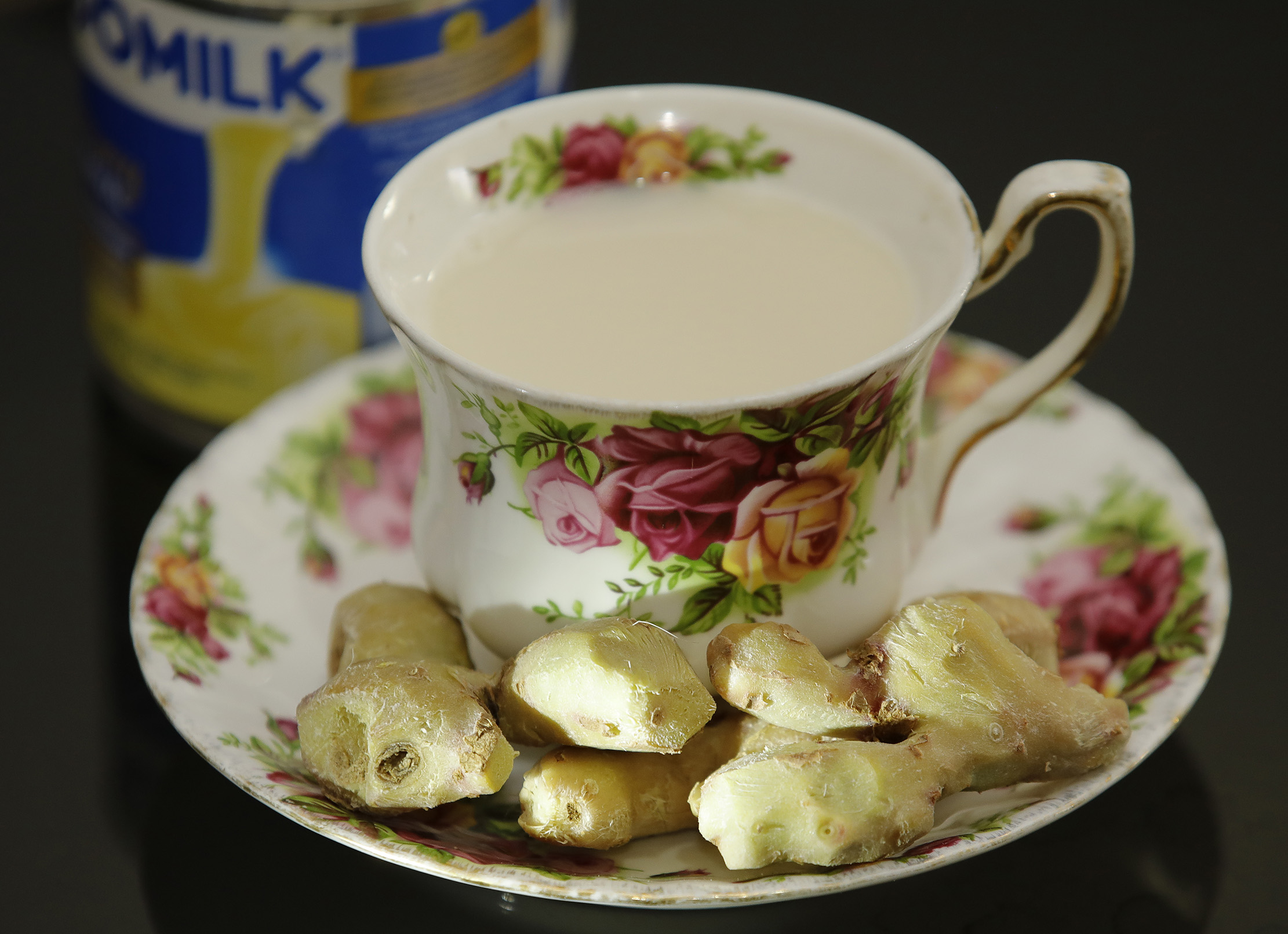 Minuman susu jahe. (Dipta Wahyu/Jawa Pos)