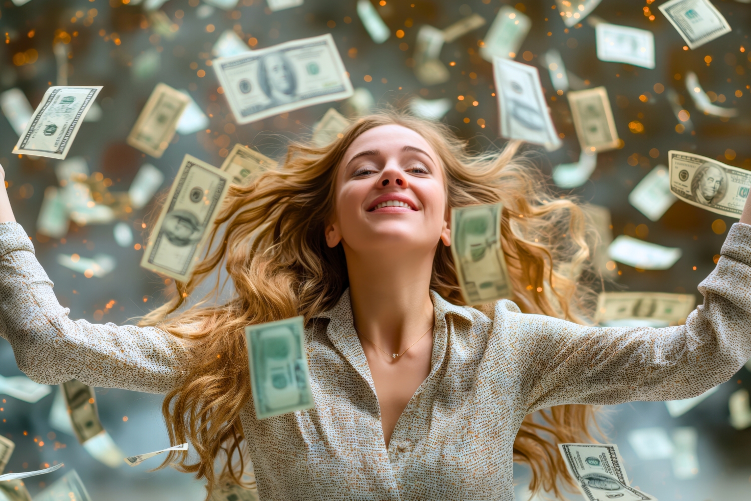 Ilustrasi orang mendapat rezeki (Freepik) 
