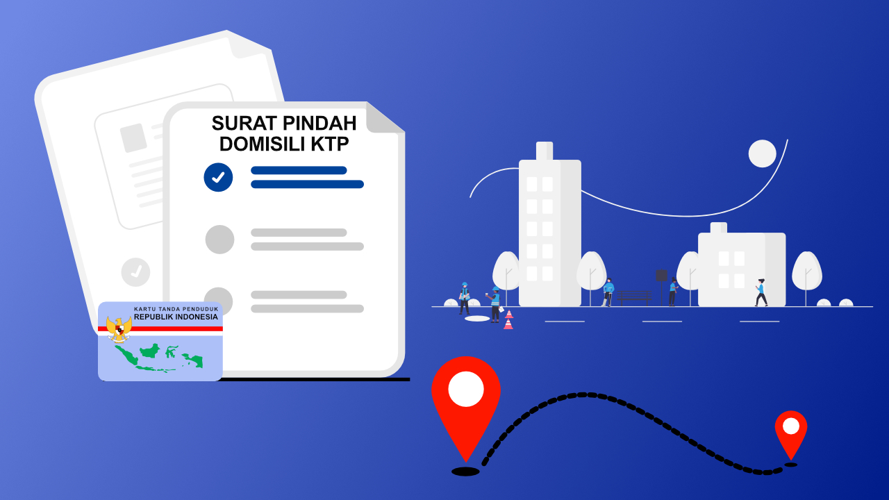 Ilustrasi Surat Pindah Domisili. (Dok. RT Pintar)