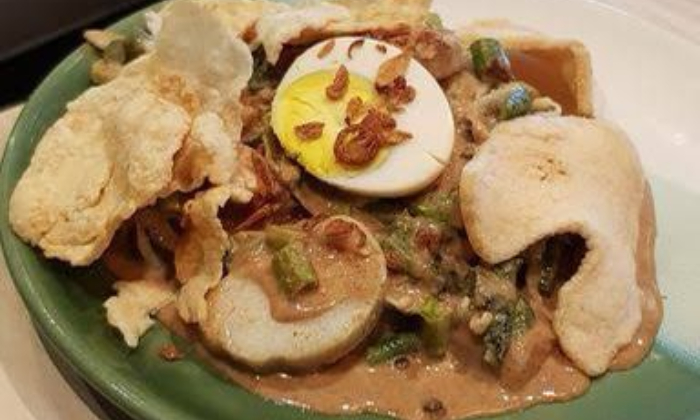 Ilustrasi makanan gado-gado