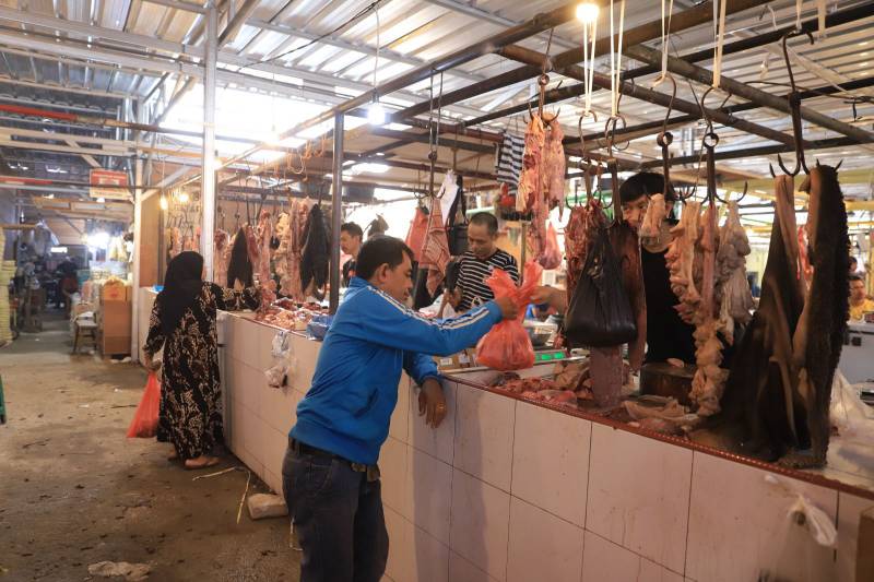 Suasana pasar tradisional di Tangerang. (Dok. Humas Pemkot Tangerang Untuk Jawa Pos)