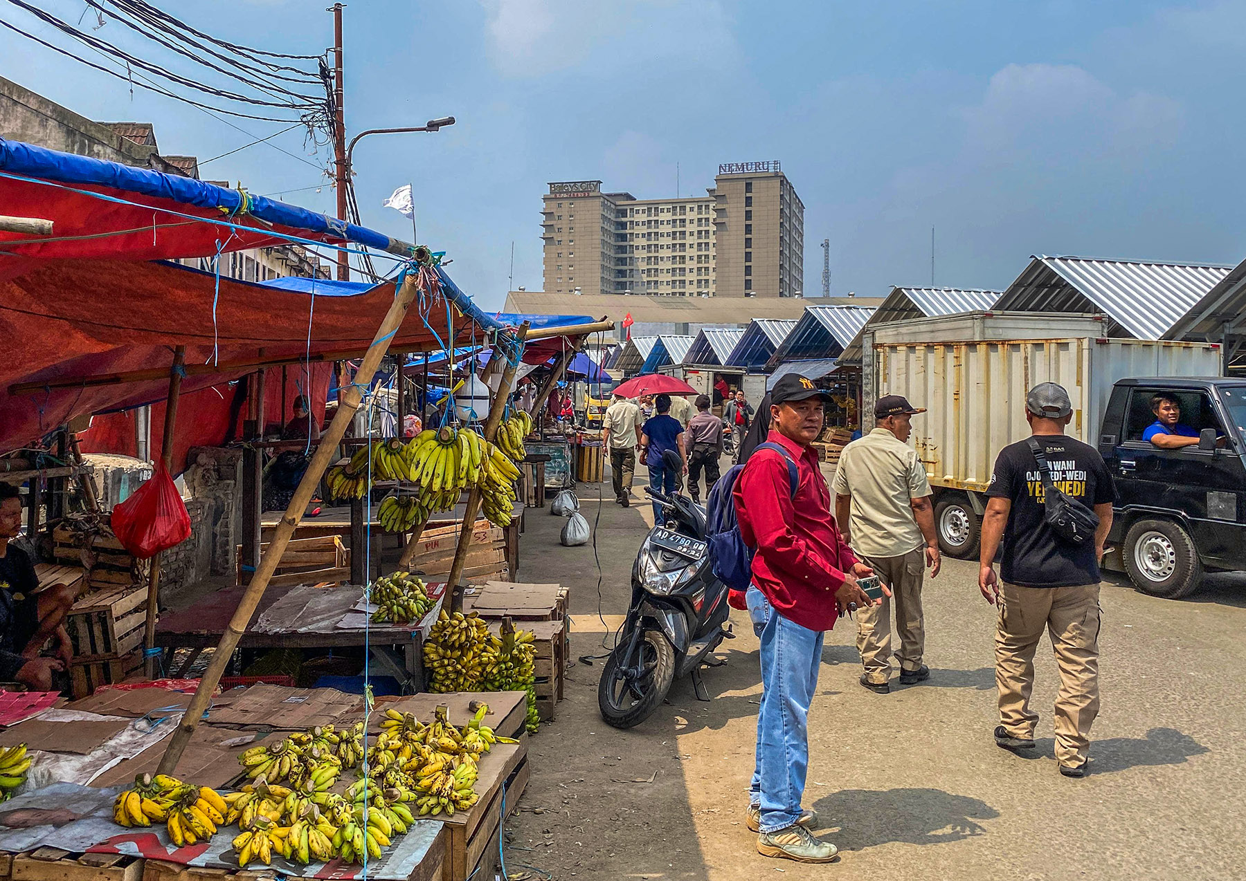 Dokumentasi Penataan Jalan Haji Usman, di wilayah Pasar Ciputat. (Muhtamimah/Jawa Pos)