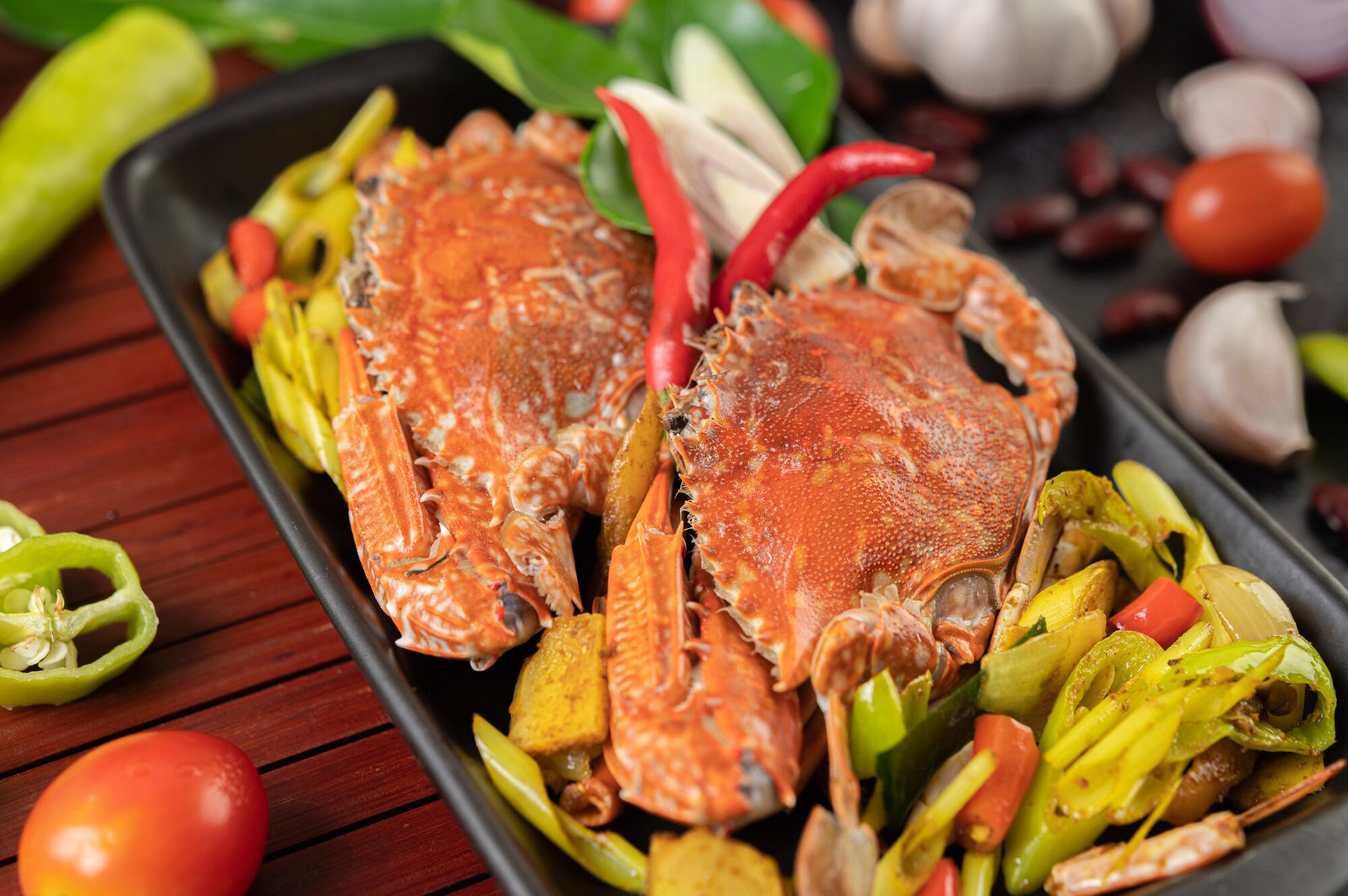 Ilustrasi seafood. (Dok. Freepik)