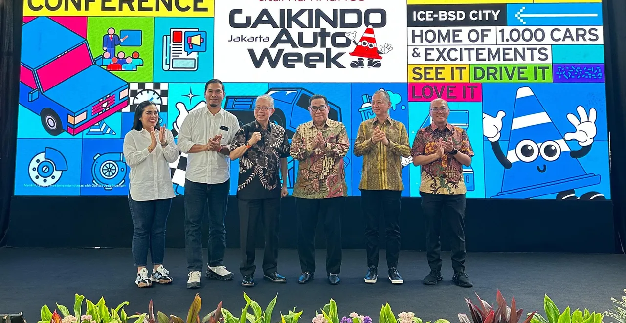 Press Conferense GAIKINDO Jakarta Auto Week 2024 dengan mengusung tema &lsquo;Home of 1.000 Cars & Excitements&rsquo; (Dok. Sport Corner)