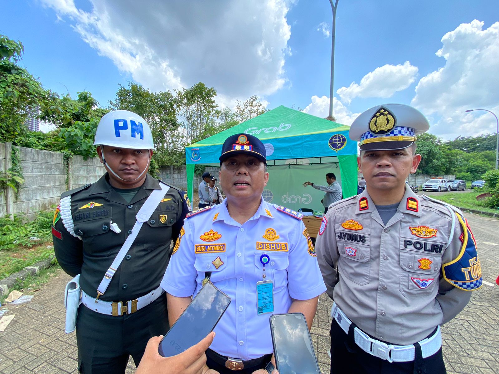 Kepala Bidang Pembinaan dan Keselamatan Dishub Kota Tangsel Budi Jatmiko.