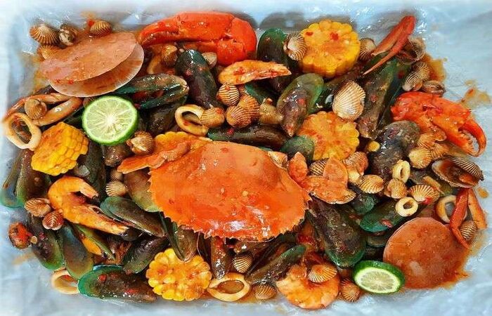 Ilustrasi Seafood (Dok.Pinterest)
