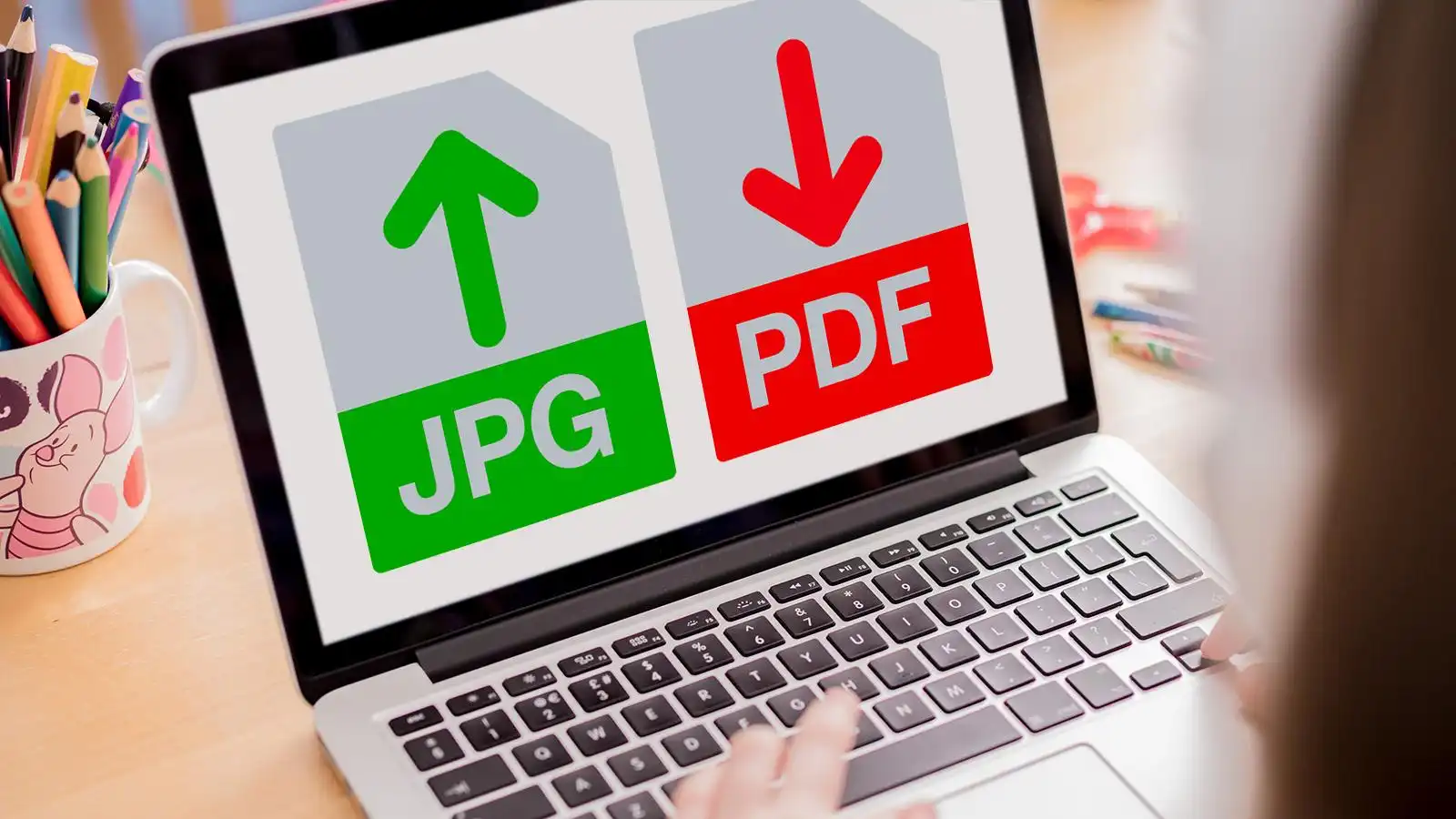 Ilustrasi mengubah file foto dengan format JPG menjadi PDF