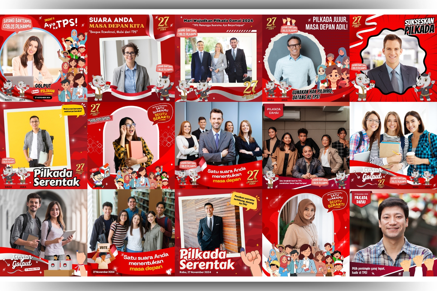 Twibbon pilkada Banten 2024 (Dok. @jawapos.com / Twibbonize.com)