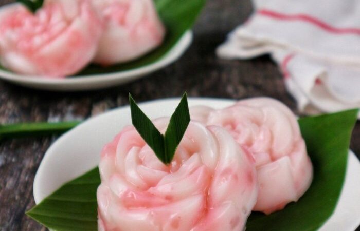 Foto kue cente khas Betawi