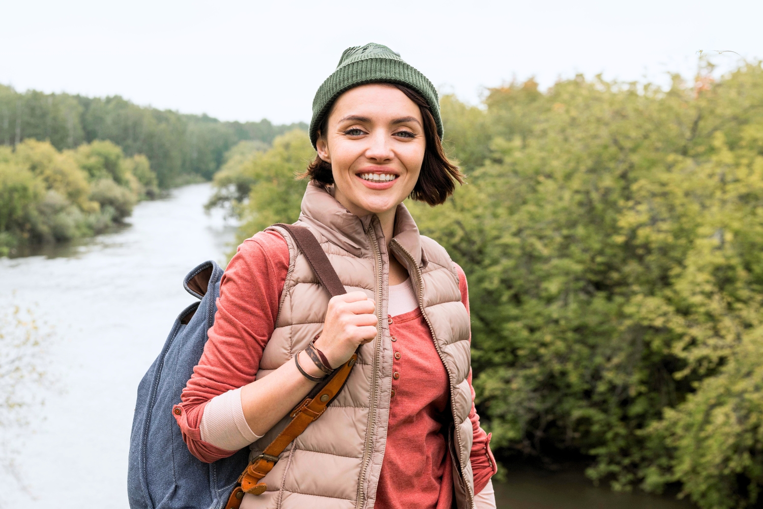 Ilustrasi travel vest