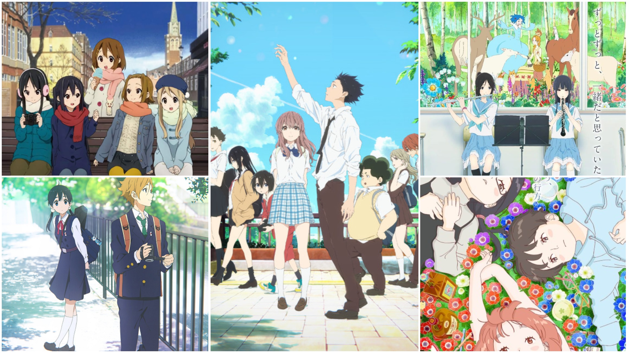 Rekomendasi film-film animasi garapan sutradara Naoko Yamada. (Dok. Anilist)