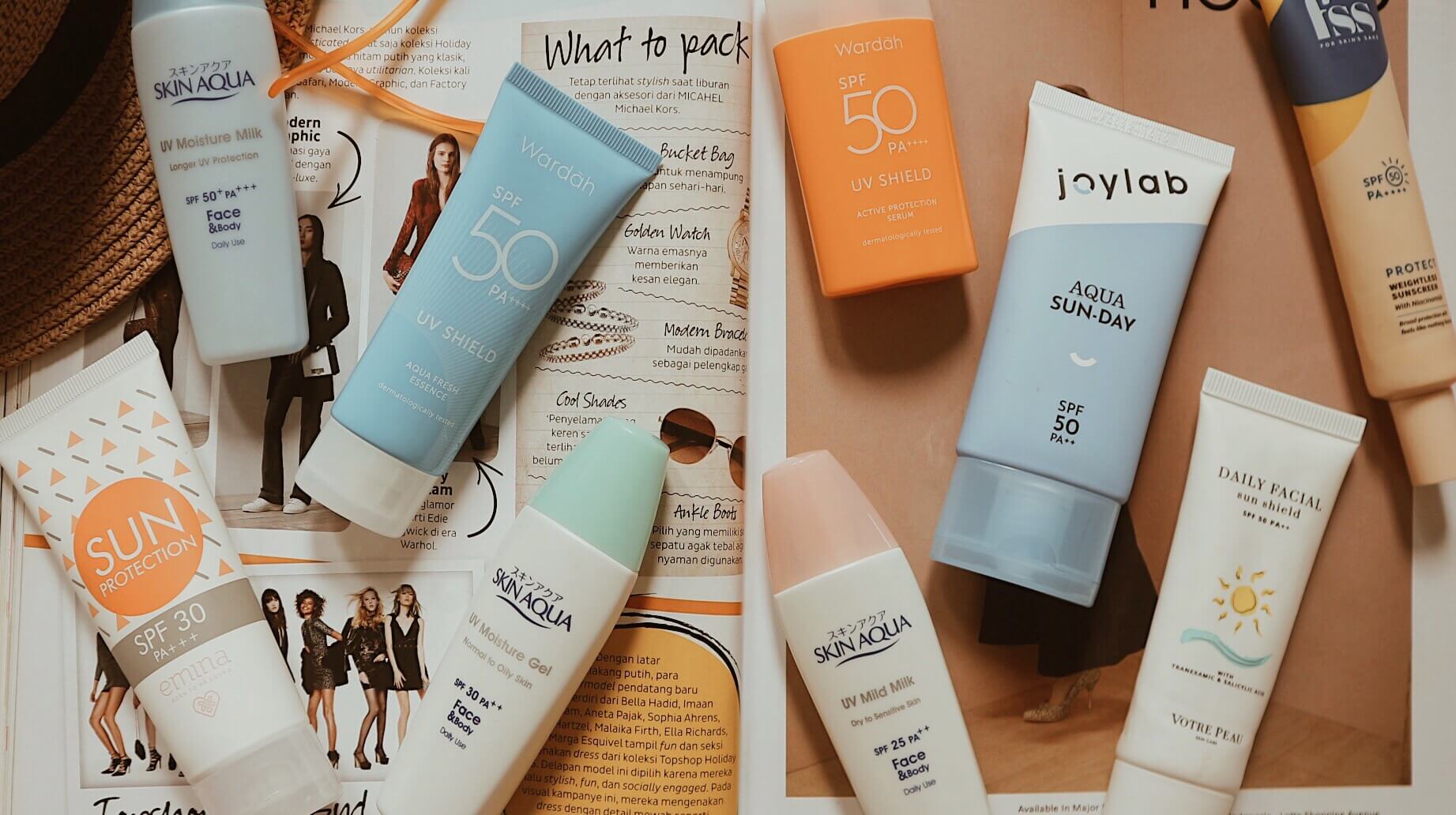 Ilustrasi sunscreen lokal