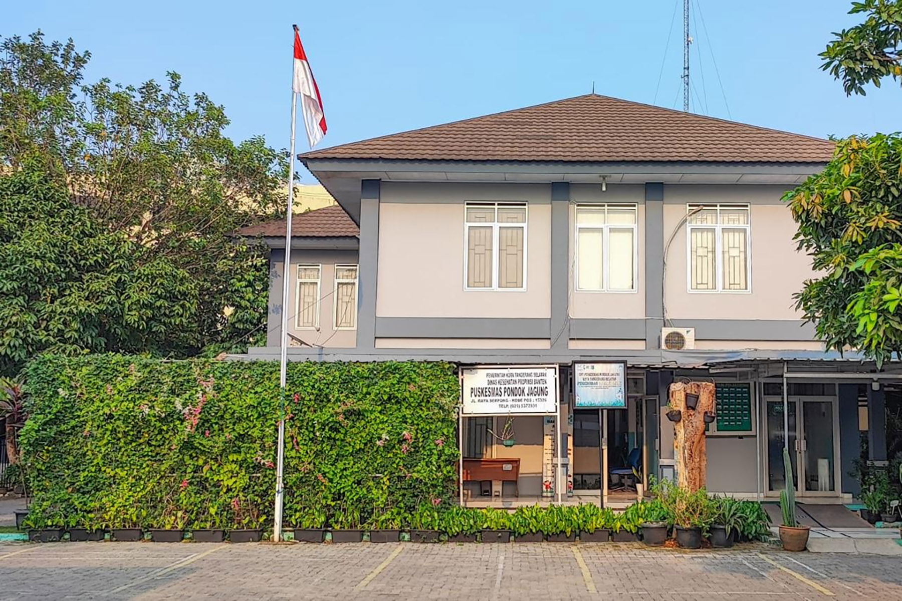 Puskesmas Pondok Jagung Tangerang Selatan. (Dok. Google Maps)