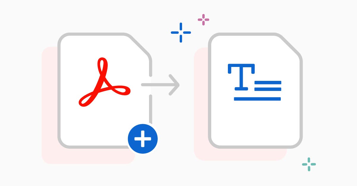 Ilustrasi konversi dokumen dengan format PDF menjadi Word