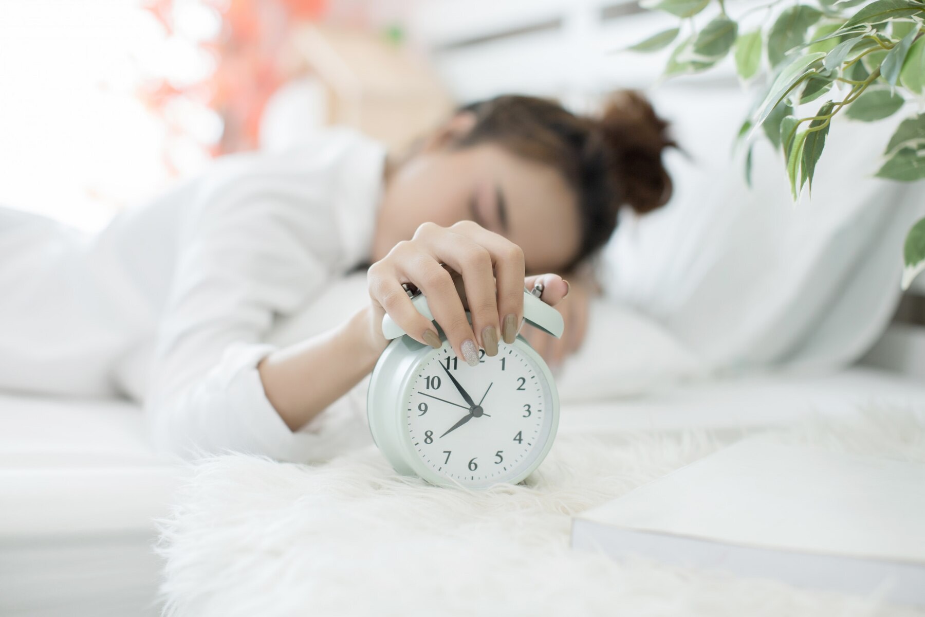 Ilustrasi orang yang tidur terlalu lama