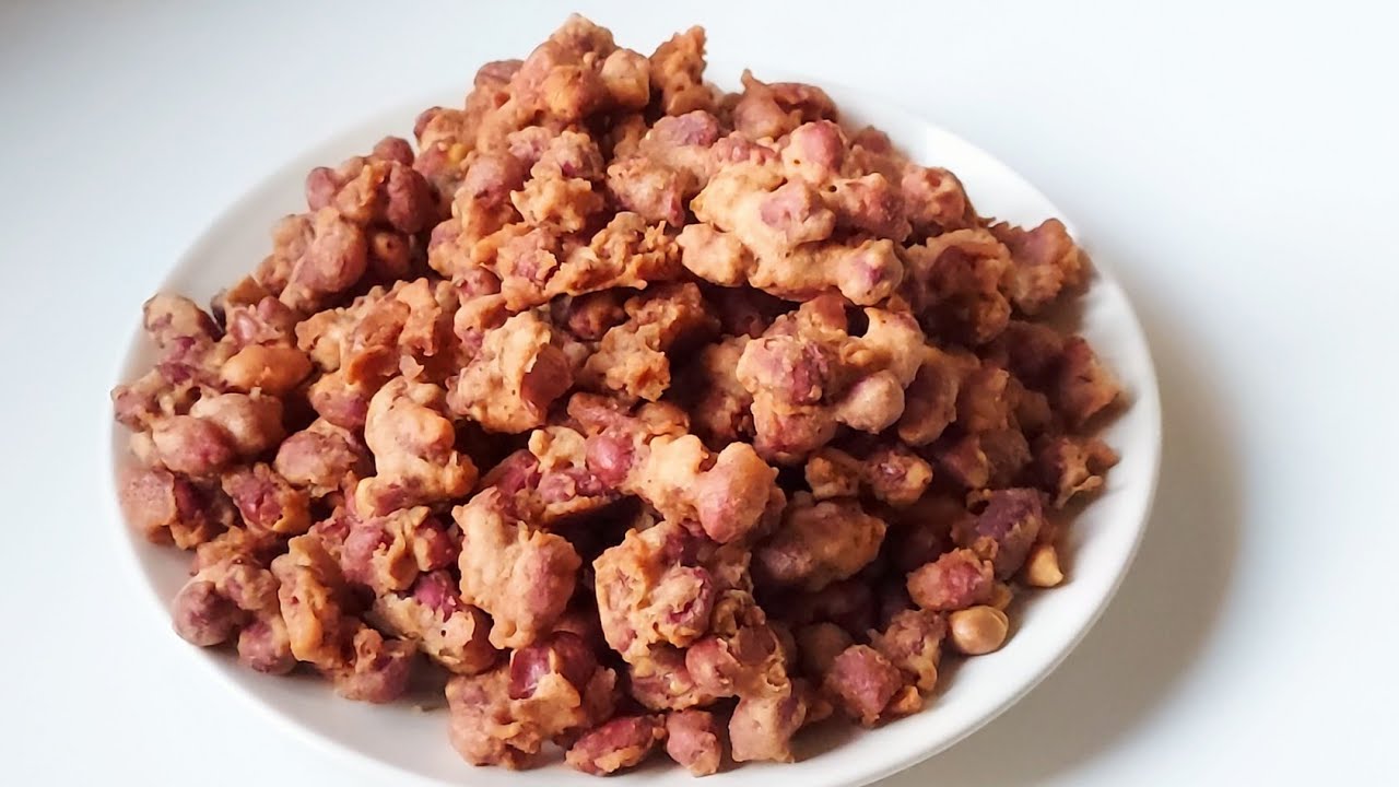 Camilan kacang kribo