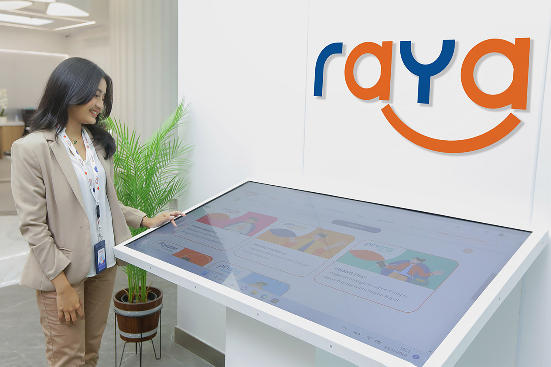 Ilustrasi Bank Raya.