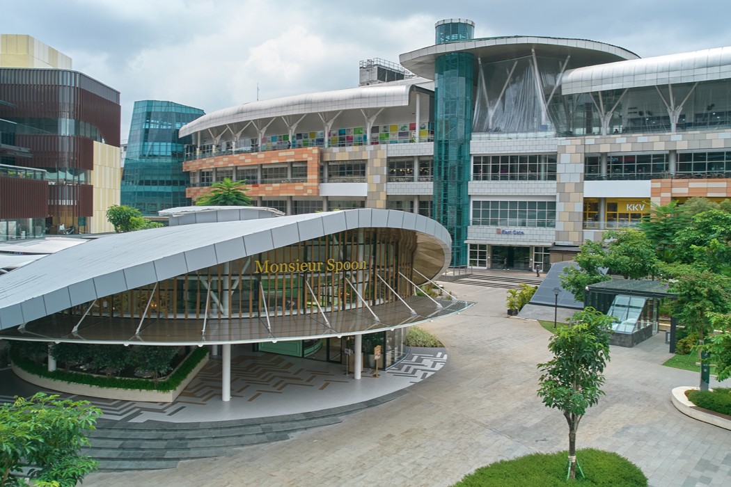 Area taman Bintaro Jaya Xchange Mall